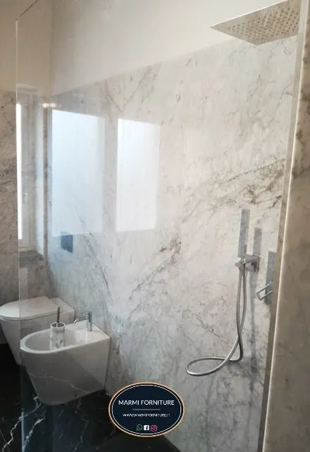 Tilermate marble stone installation project in London