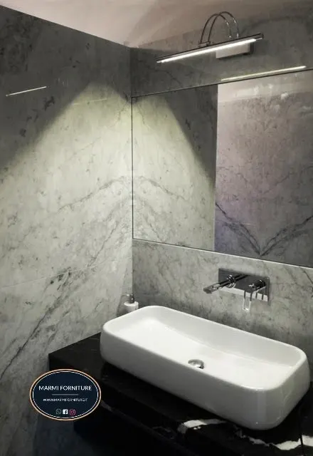 Tilermate marble stone installation project in London